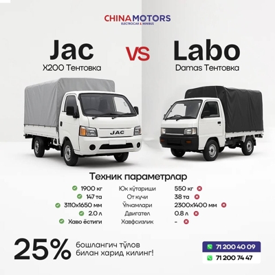 JAC X200, 2025, Andijon