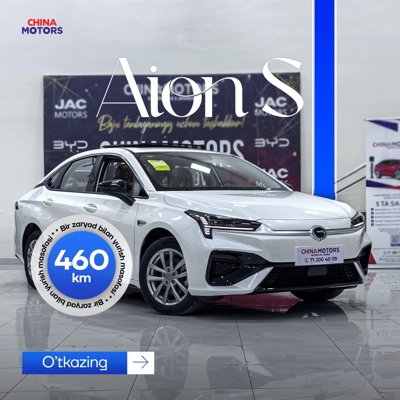 GAC Aion S Plus, 2023, Toshkent shahri