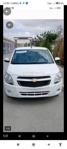 Chevrolet Cobalt, 2024, Кашкадарьинская область