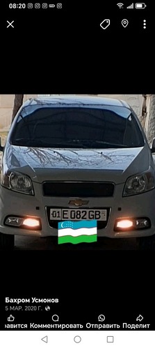 Chevrolet Nexia, 2019, Toshkent shahri