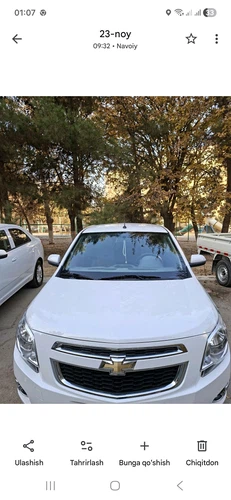 Chevrolet Cobalt, 2023, Navoiy