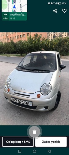 Chevrolet Matiz, 2007, Toshkent