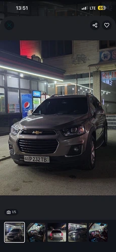 Chevrolet Captiva, 2015, Toshkent shahri