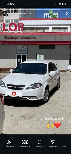 Chevrolet Lacetti, 2016, Samarqand