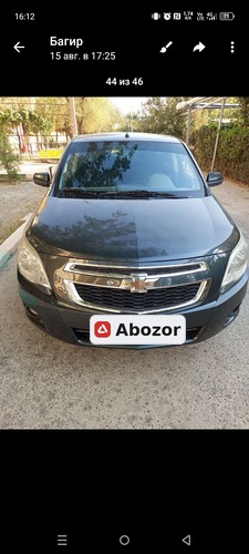 Chevrolet Cobalt, 2019, Buxoro