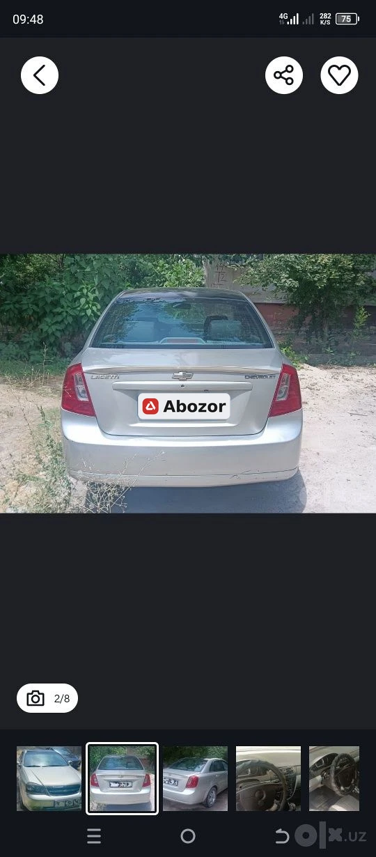 Chevrolet Lacetti, 2009, Toshkent – 3